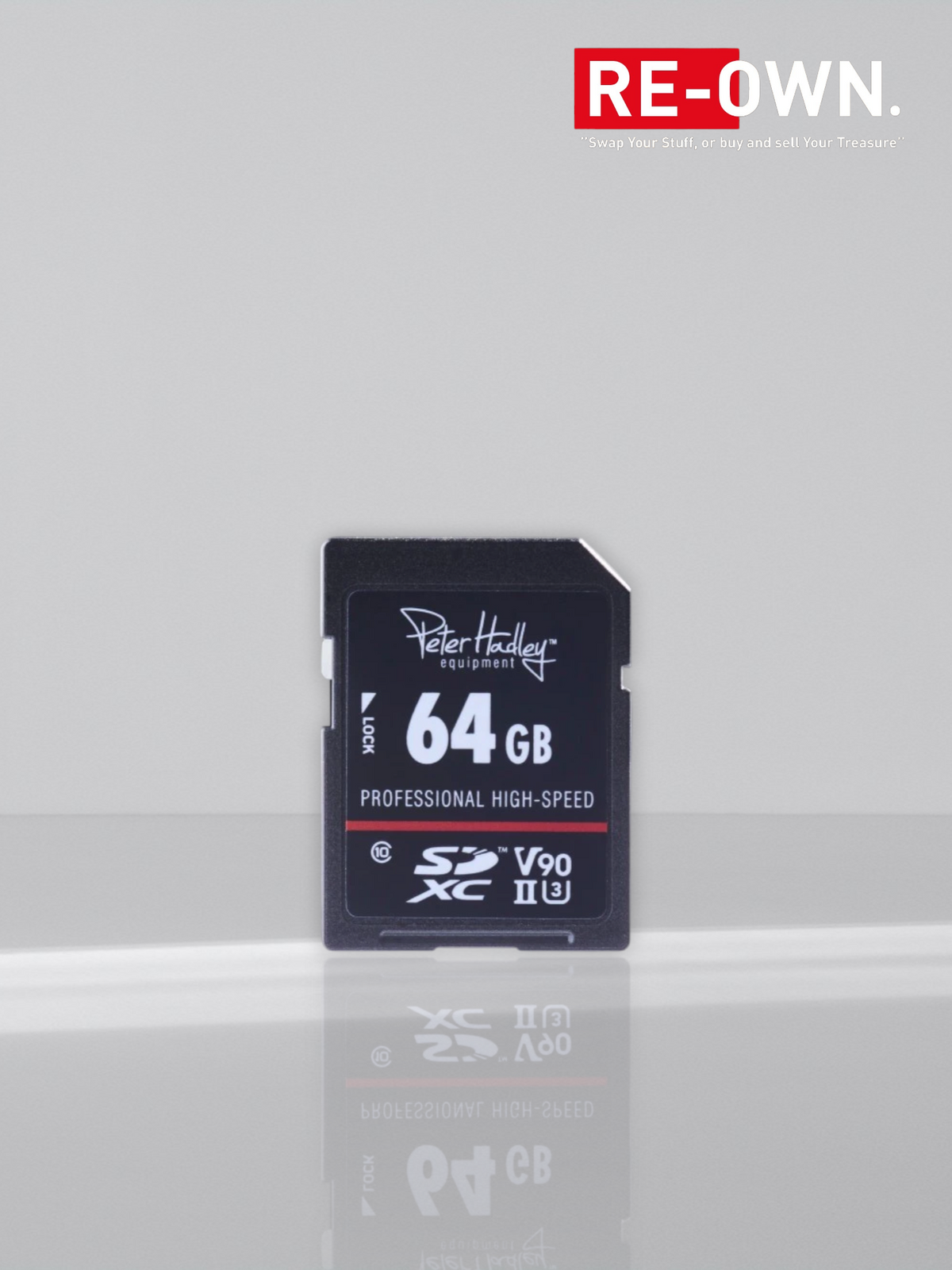 Peter Hadley SDXC 64GB Professional High Speed 280MB/s, UHS-II, V90