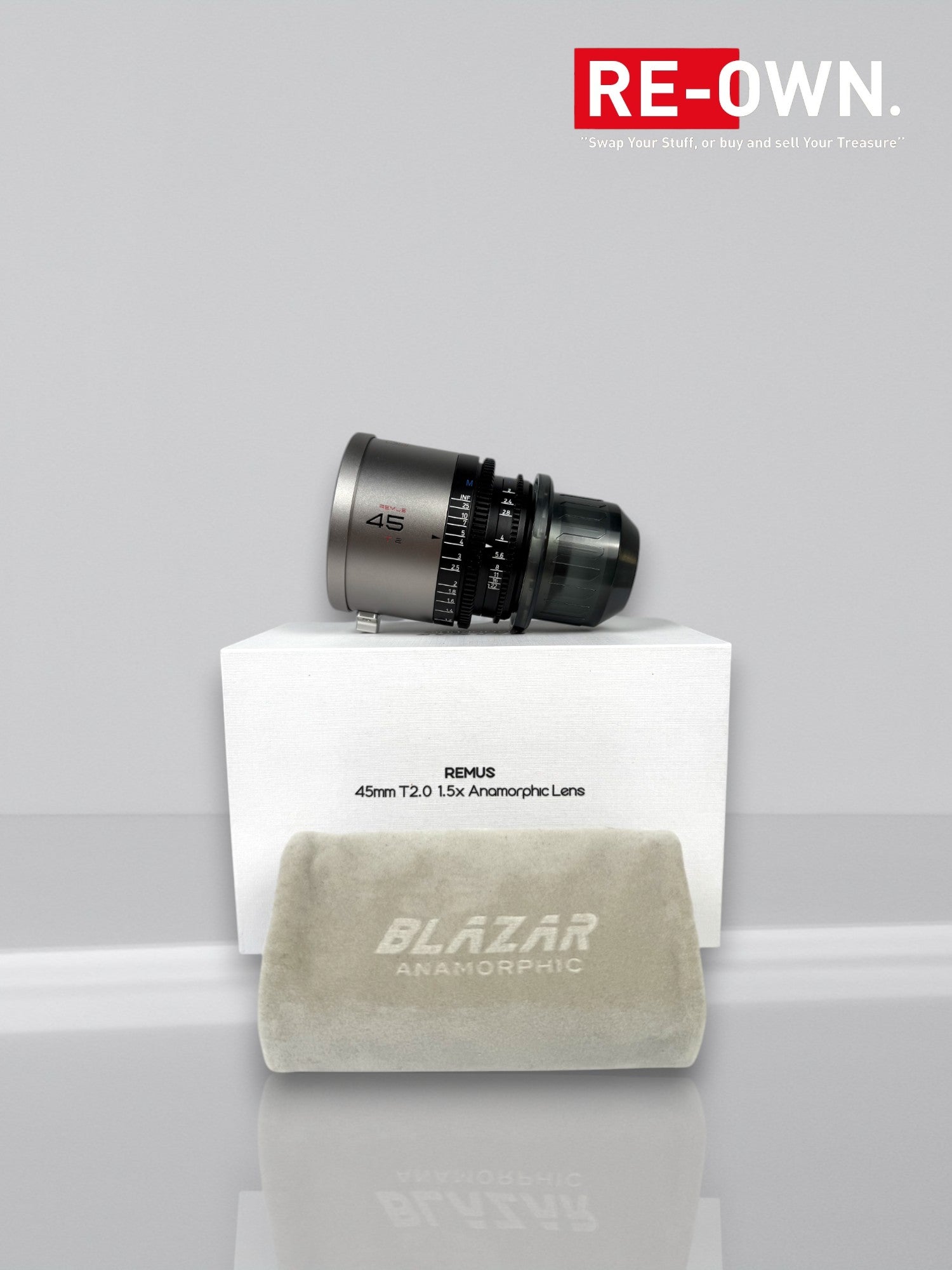 Blazar Remus 45mm T2.0 1.5X Anamorphic Lens (PL mount)