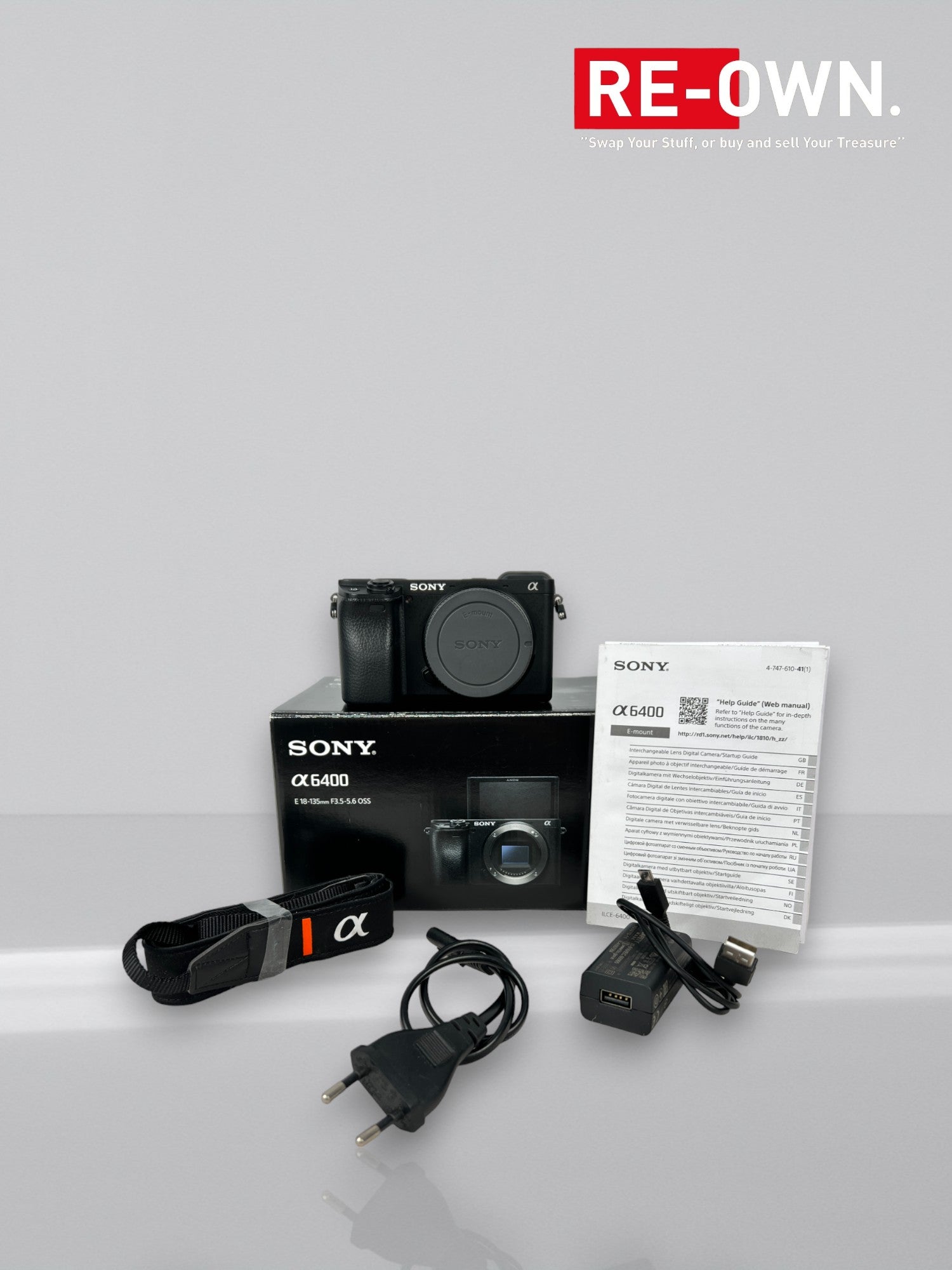 Sony A6400 body (weinig clicks)