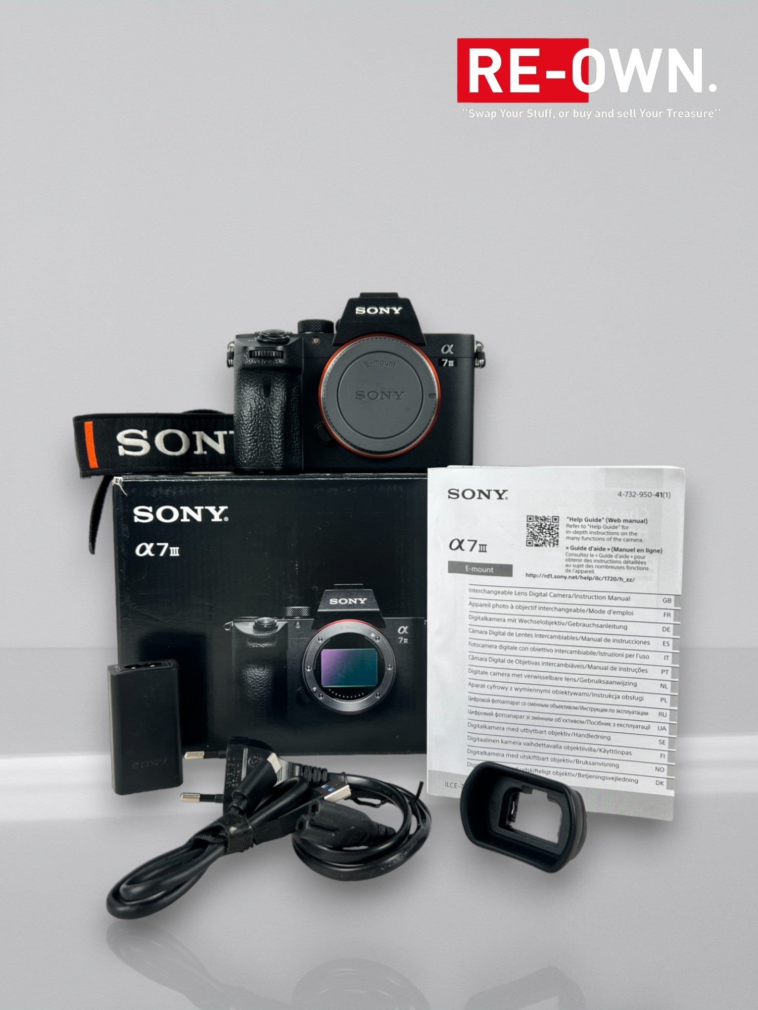 Sony A7III body + Sony Fe 55mm F/1.8 Zeiss (setprijs)