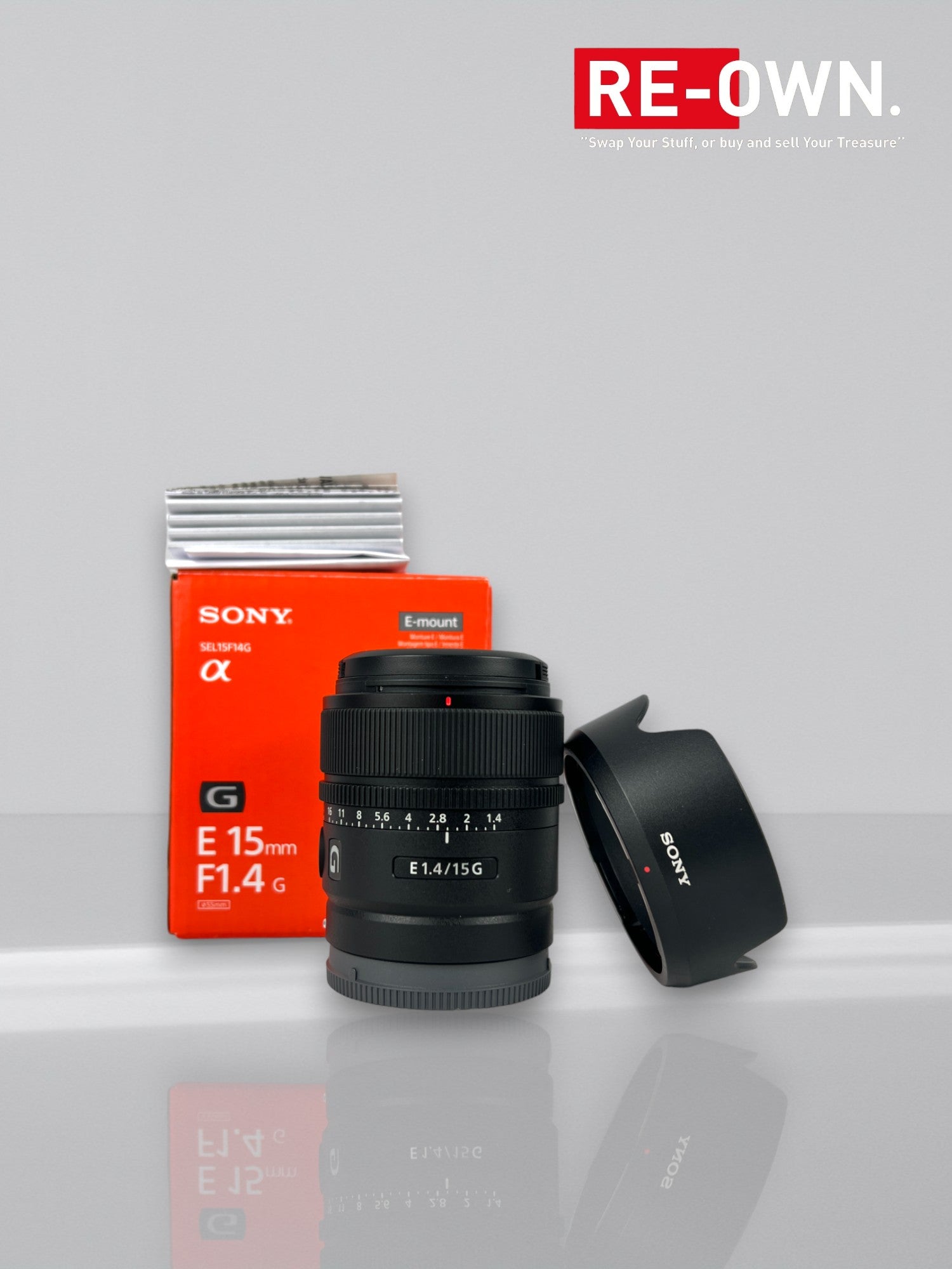 Sony E 15mm f/1.4 G (mint condition)