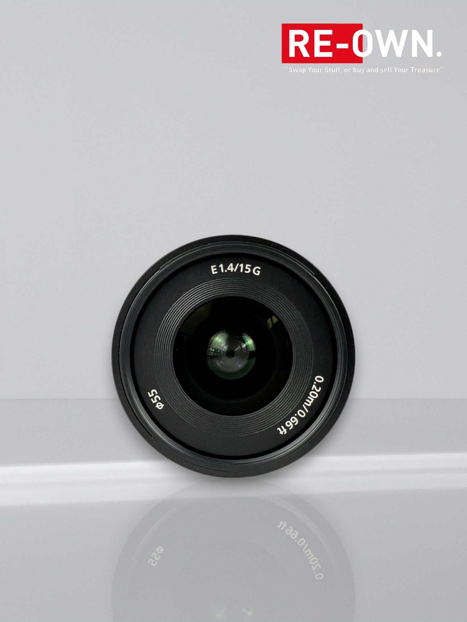 Sony E 15mm f/1.4 G (nieuwstaat)