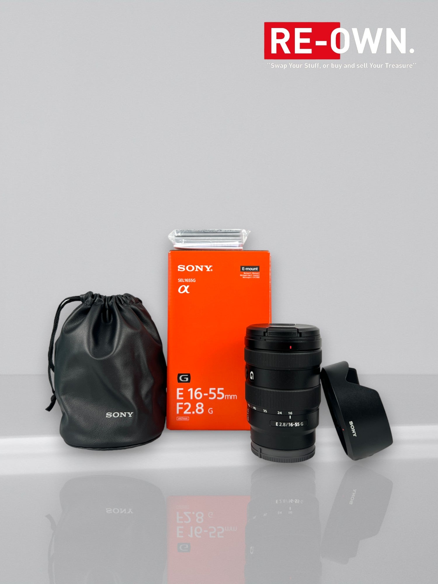 Sony E 16-55mm f/2.8 G (nieuwstaat)