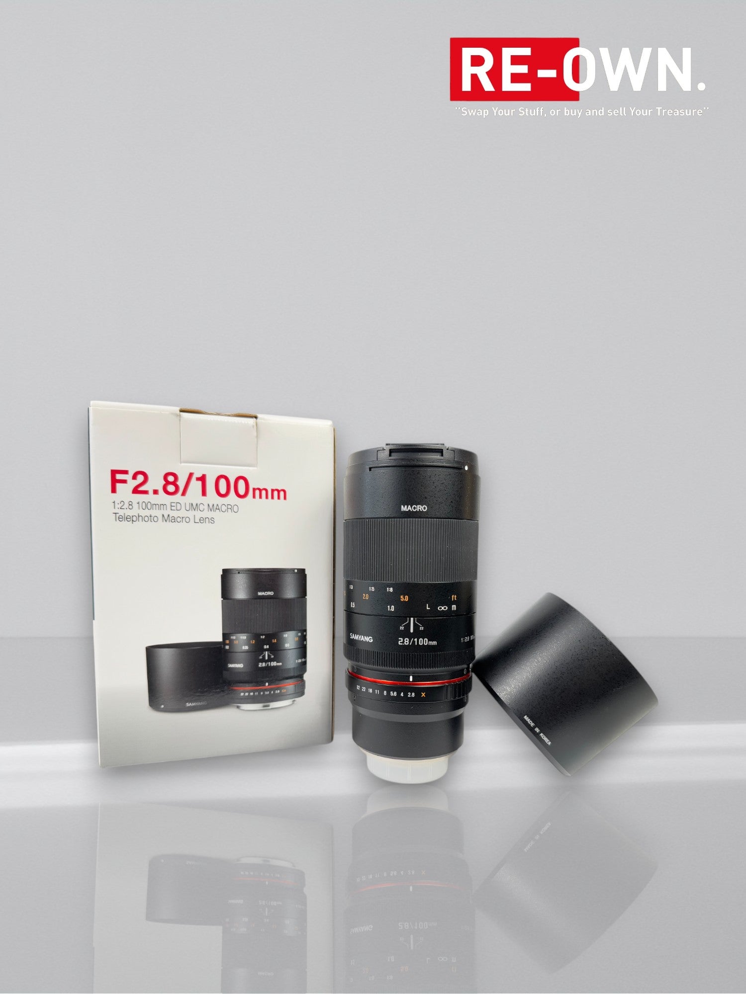 Samyang 100mm f/2.8 ED UMC Macro Fuji X Mount