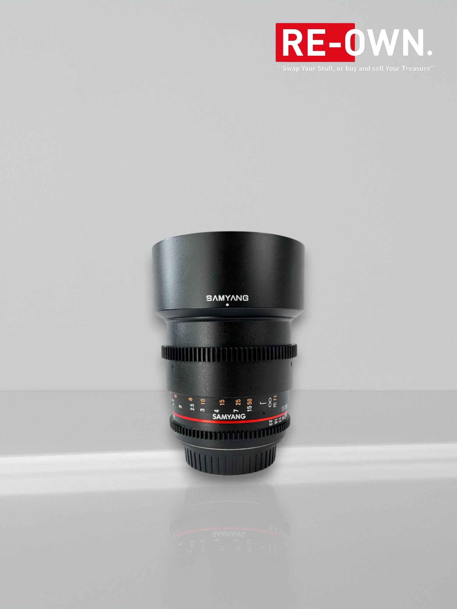 Samyang 85mm T1.5 VDSLR AS IF UMC II For Canon