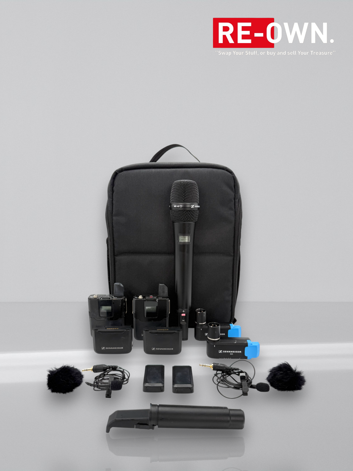 Sennheiser avx set 3eu. Draadloze microfoon