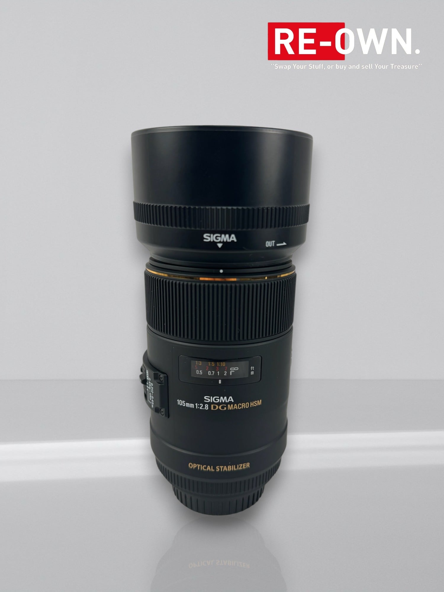 Sigma 105mm F/2.8 ex ff macro OS