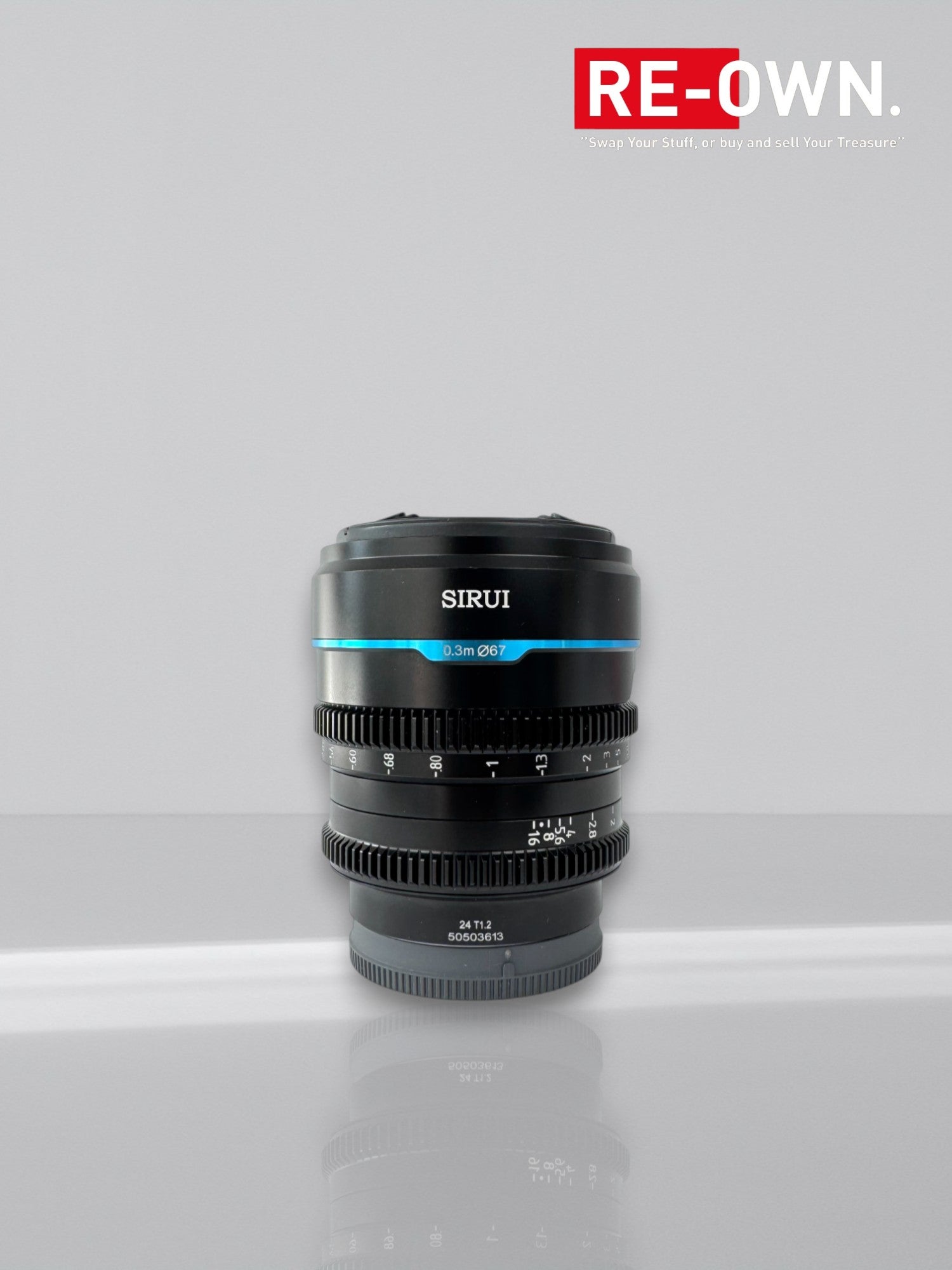 Sirui Nightwalker 24mm T1.2 Cine Lens Sony E-mount