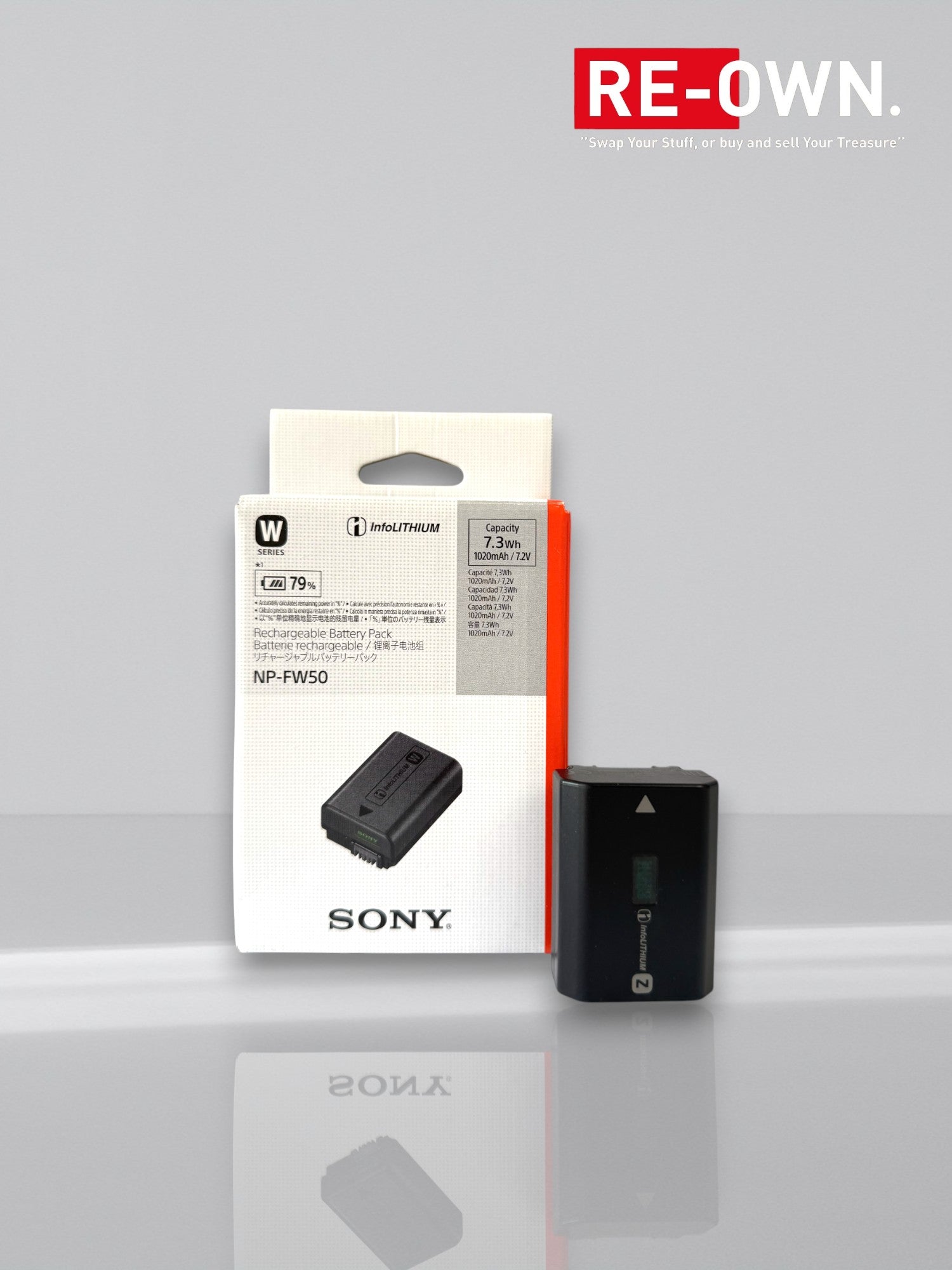 Sony NP-FW50 batterij