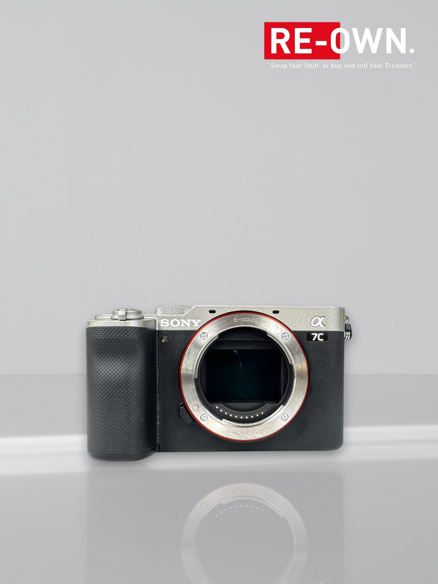 Sony A7C body Zilver (BTW item)