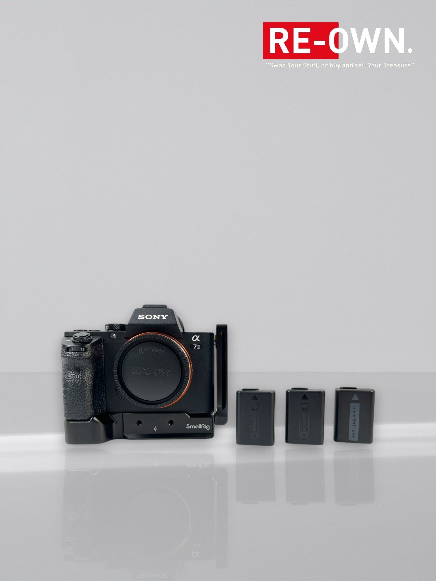 Sony A7II Sony A7 II body + 3 batterijen L bracket