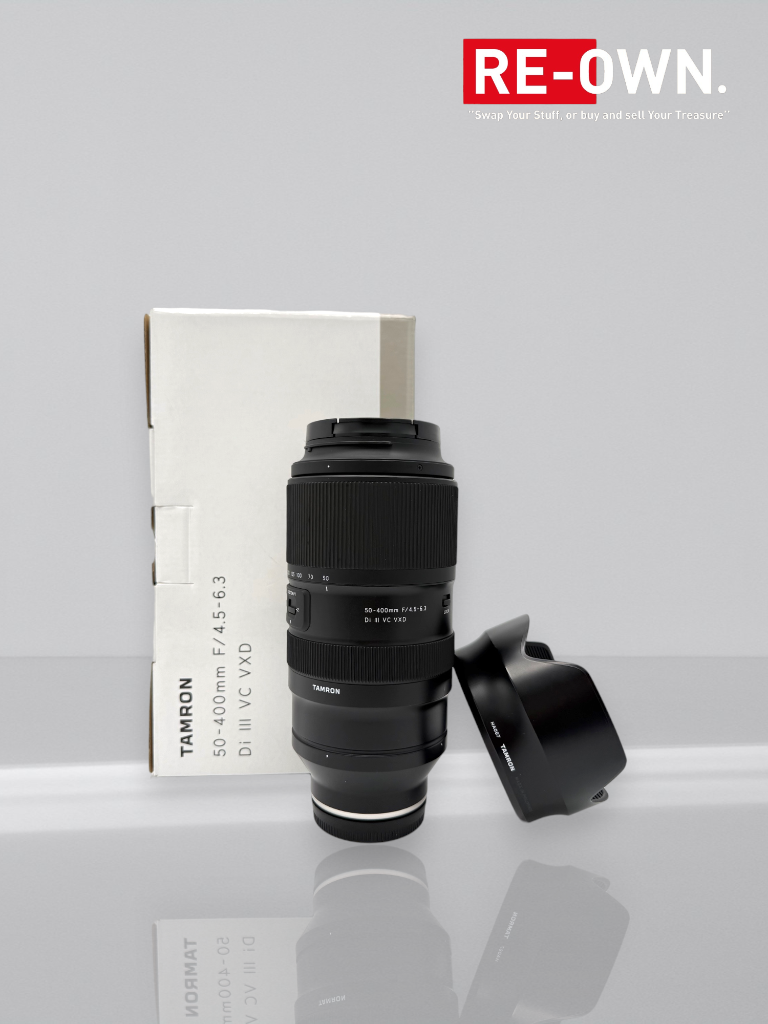 Tamron 50-400mm f/4.5-6.3 Di III VC VXD Sony E-Mount