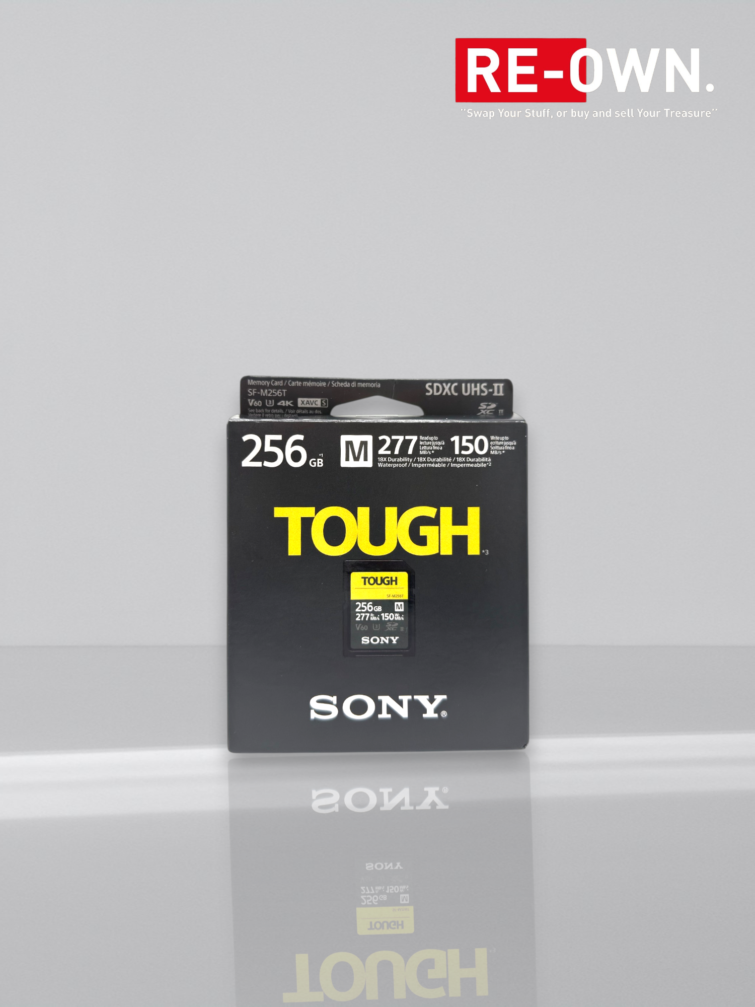 Sony 256GB SD Tough M-series UHS-II 277MB/s geheugenkaart