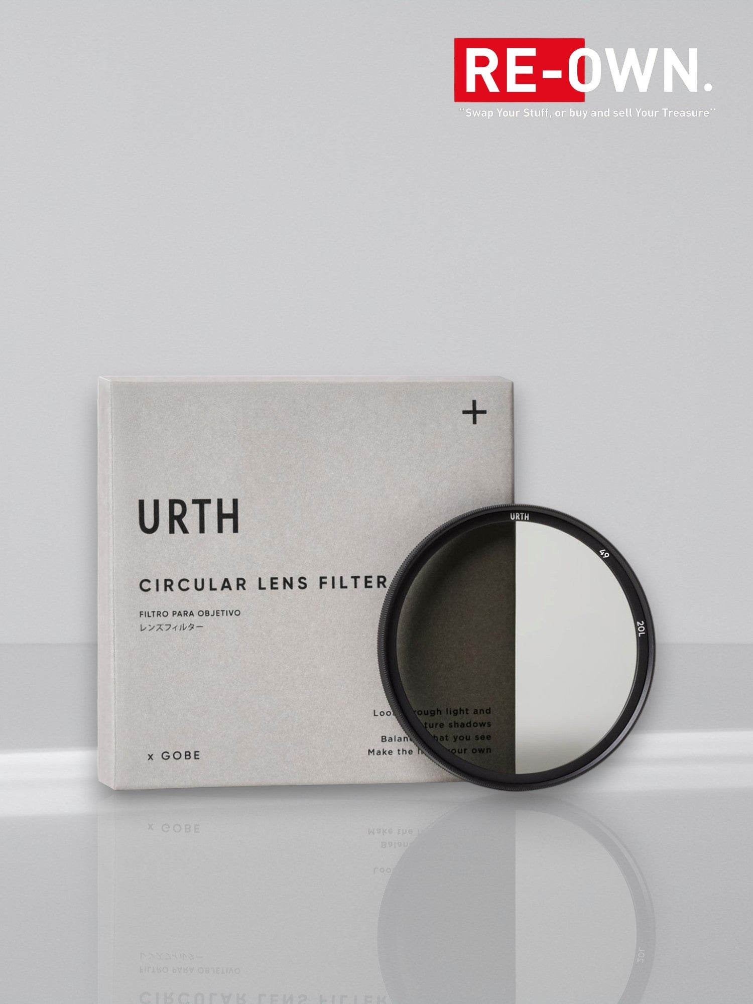 Urth 49mm Circular Polarizing (CPL) Lens Filter (Plus+)