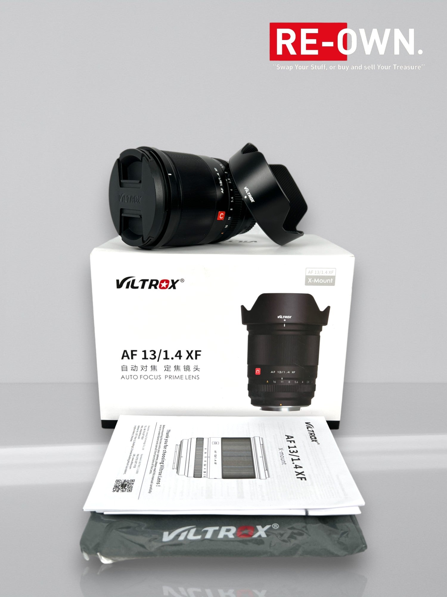 Viltrox AF 13mm f/1.4 XF (Fujifilm X-mount) met Autofocus (nieuwstaat)