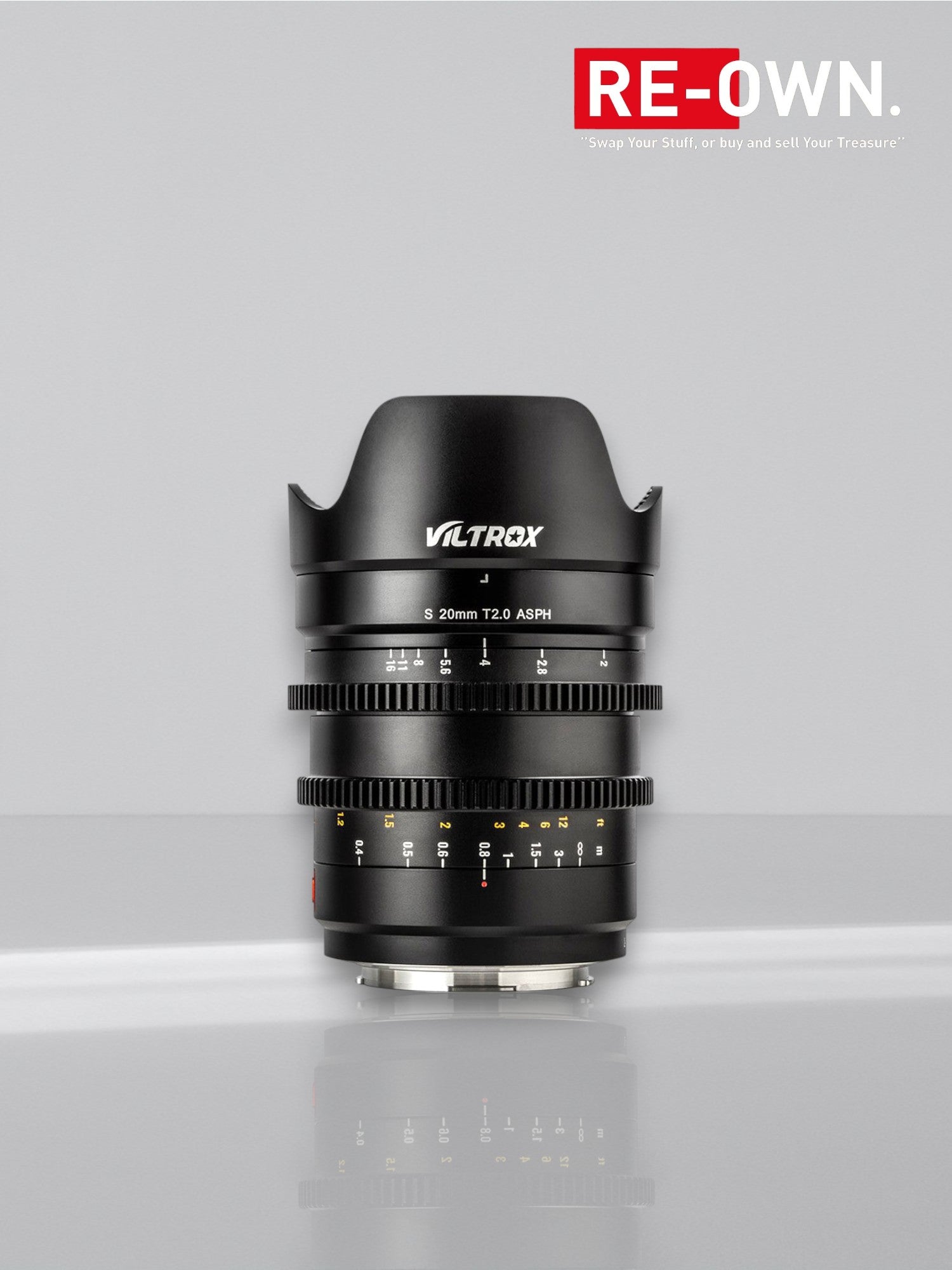 Viltrox 20mm T2.0 MF Sony FE-Mount