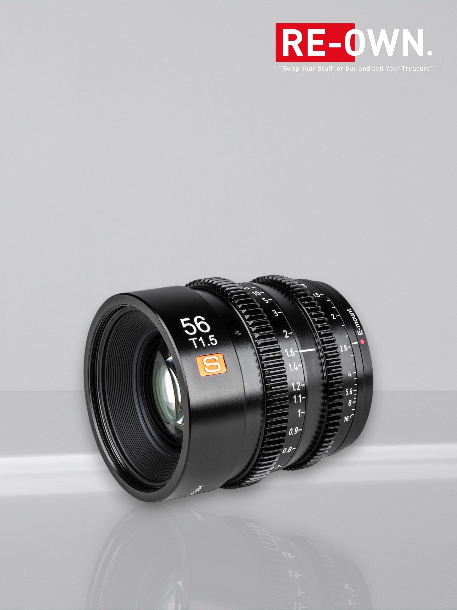 Viltrox S 56mm T1.5 MF E-mount Cine